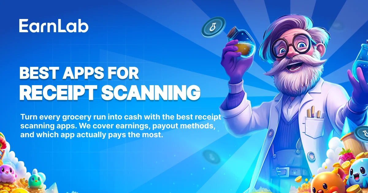 Best Receipt Scanning Apps That Pay Cash: Turn Your Receipts Into Money