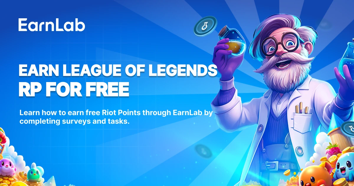 Free RP With EarnLab: How to Get League of Legends Skins Without Spending Money