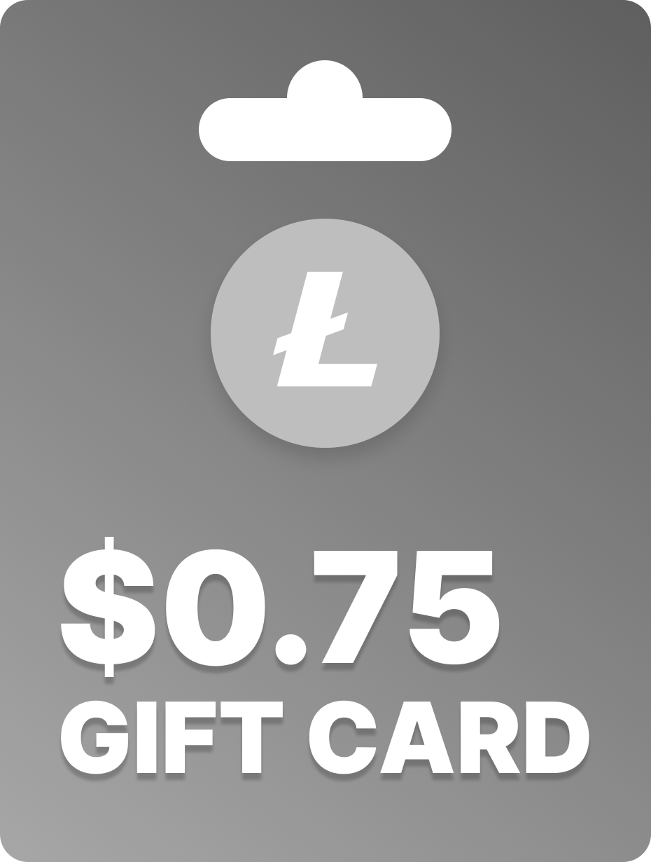 $0.75 Litecoin
