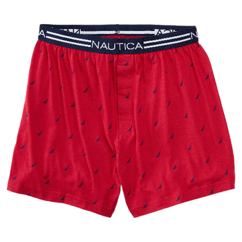 Stretch Sail Print Knit Boxers (US S)