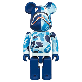 Bearbrick ABC Camo Shark Chogokin 200%