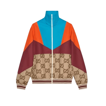 Panelled Light Weight Neoprene Zip Track Jacket