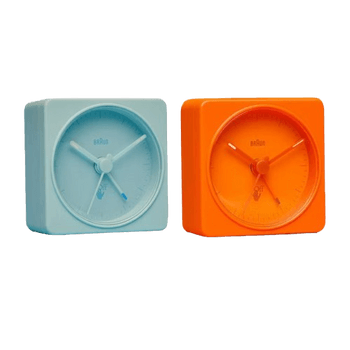 Off-White Alarm Clock Set