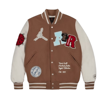Varsity Jacket Antique Brown