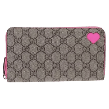 GG Supreme Heart Linea A Wallet