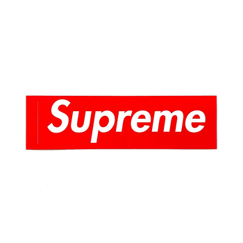 Red Box Logo Sticker