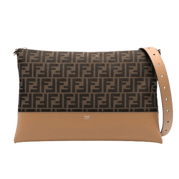 FF-jacquard shoulder bag