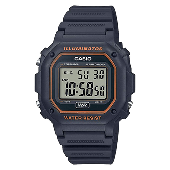 Big Square Quartz Black Watch