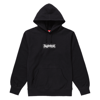 Bandana Box Logo Hooded Sweatshirt Black (US L)