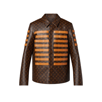 Monogram LV Toile Military Jacket (S)