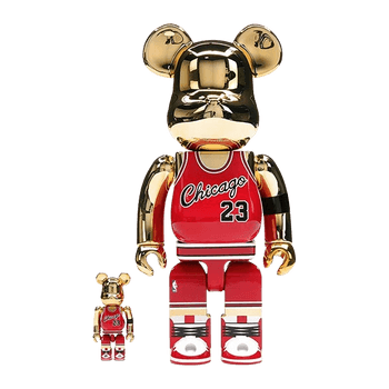 Bearbrick 1985 Rookie Jersey 100% & 400% Set