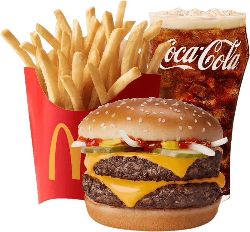 McDonald's Double Quarter Pounder® with Cheese Meal