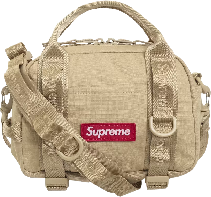 Supreme Mini Duffle Bag Tan SS26