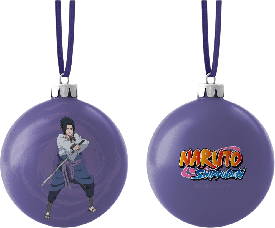 SD TOYS Naruto Shippuden Sasuke Christmas Ball 2 un