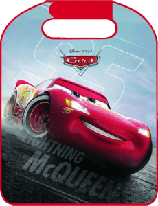 Disney Cars Seat Cover