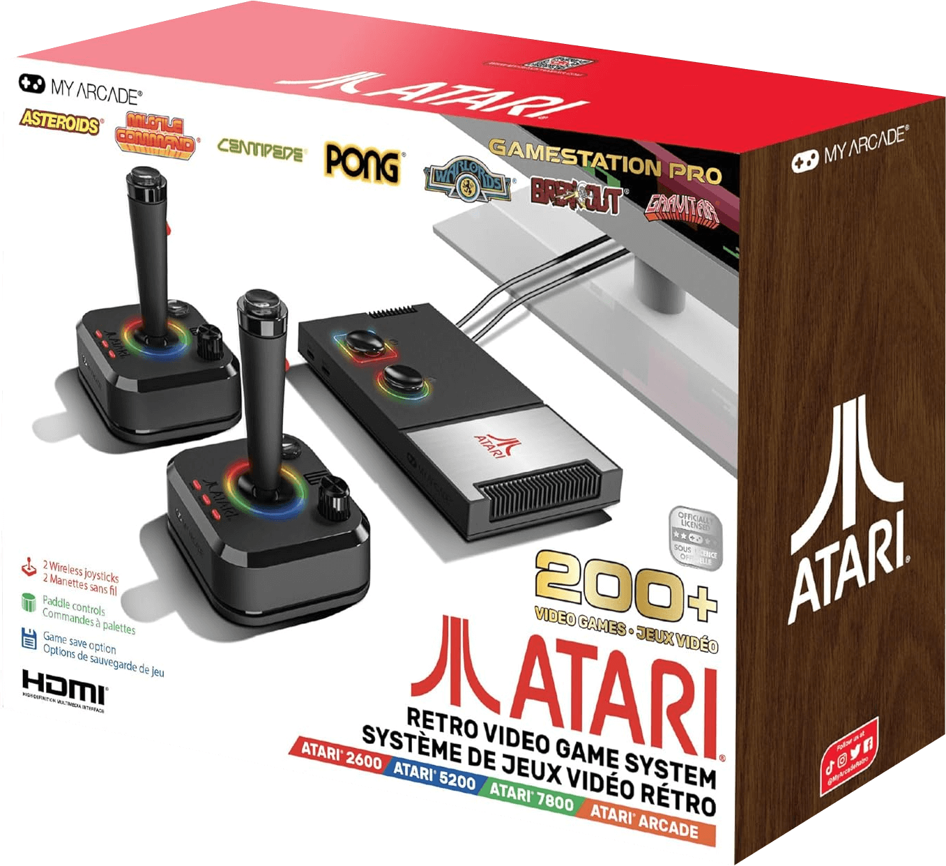 My Arcade Atari Game Station Pro