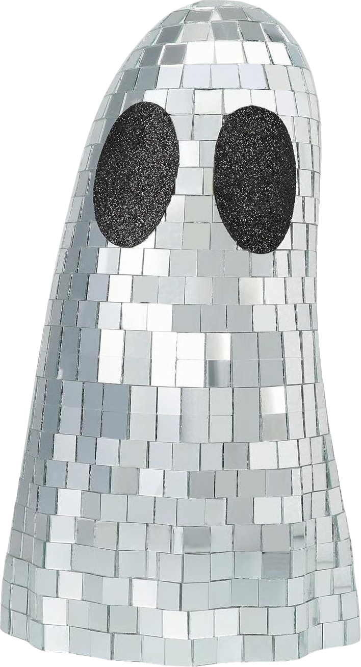 Medium Halloween Disco Ghost Decor