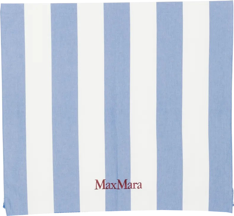 Striped Fringed Beach Towel
