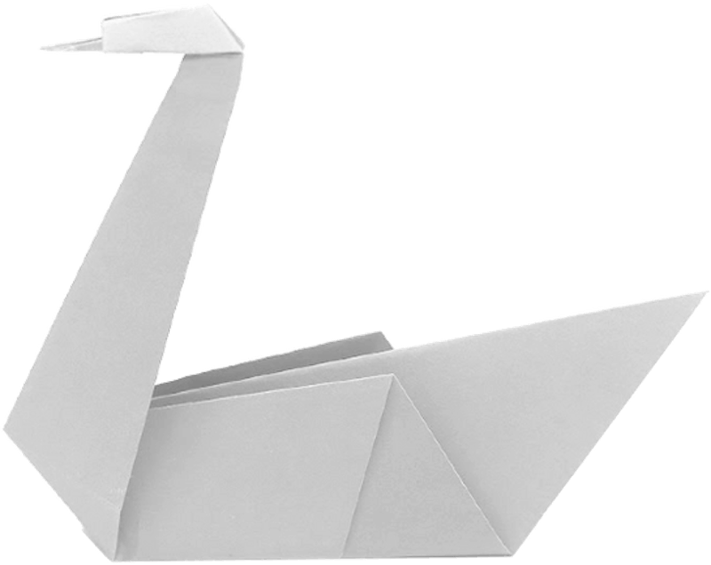 Origami Paper Swan