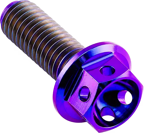 Titanium Flanged Hex Head Bolt M5
