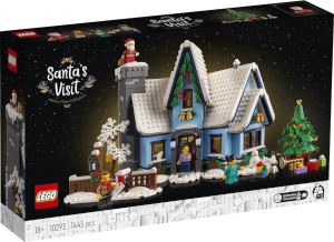 Santa’s Visit Winter Village Set