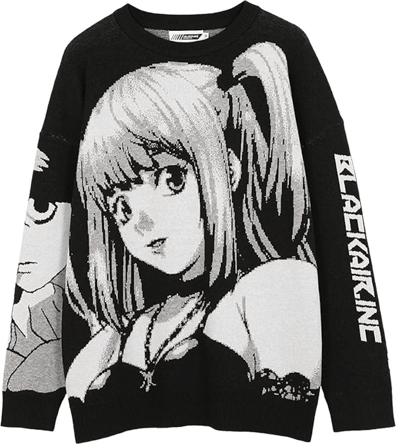 Anime Girl Long Sleeve Sweater