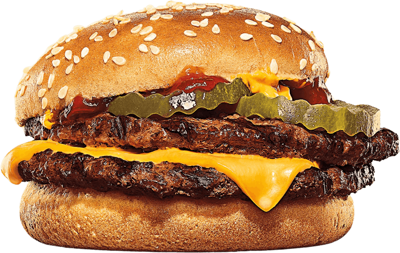 Burger King Double Cheeseburger