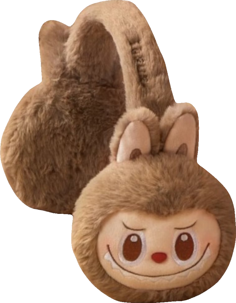 Labubu Warm Fluffy Plush Earmuffs