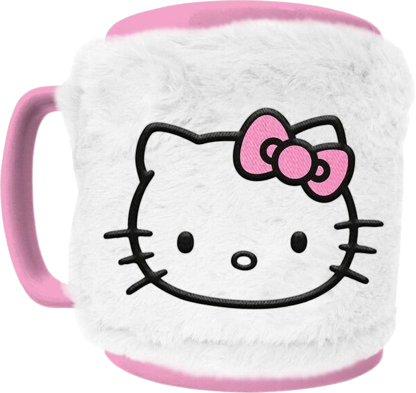 Hello Kitty Mug with Teddy Bear Cover