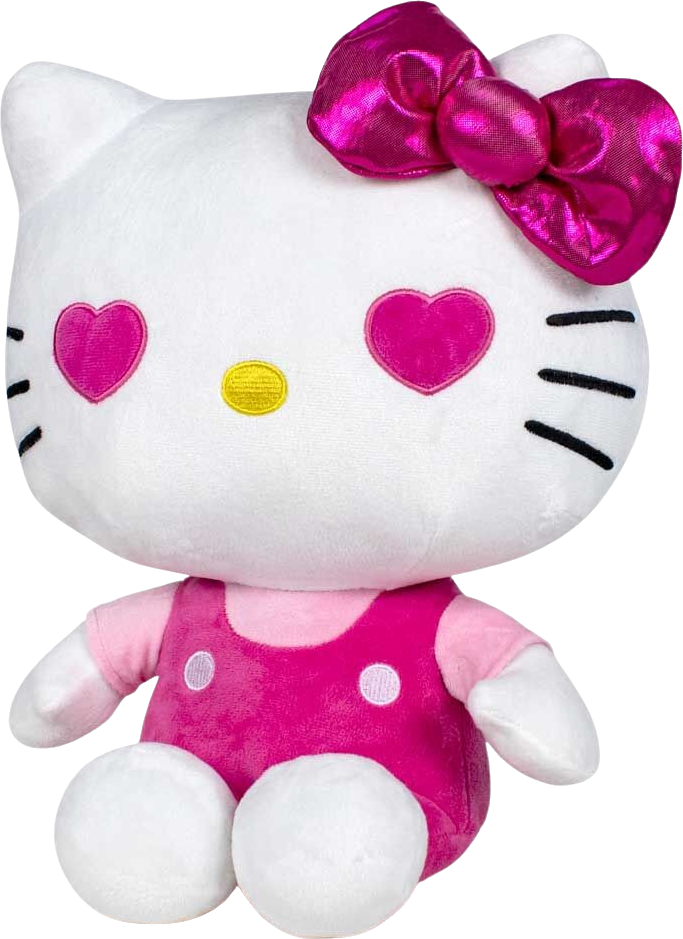 Play by Play Hello Kitty 50th Anniversary Pink Plush Toy