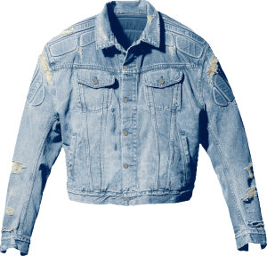 Padded Denim Jacket