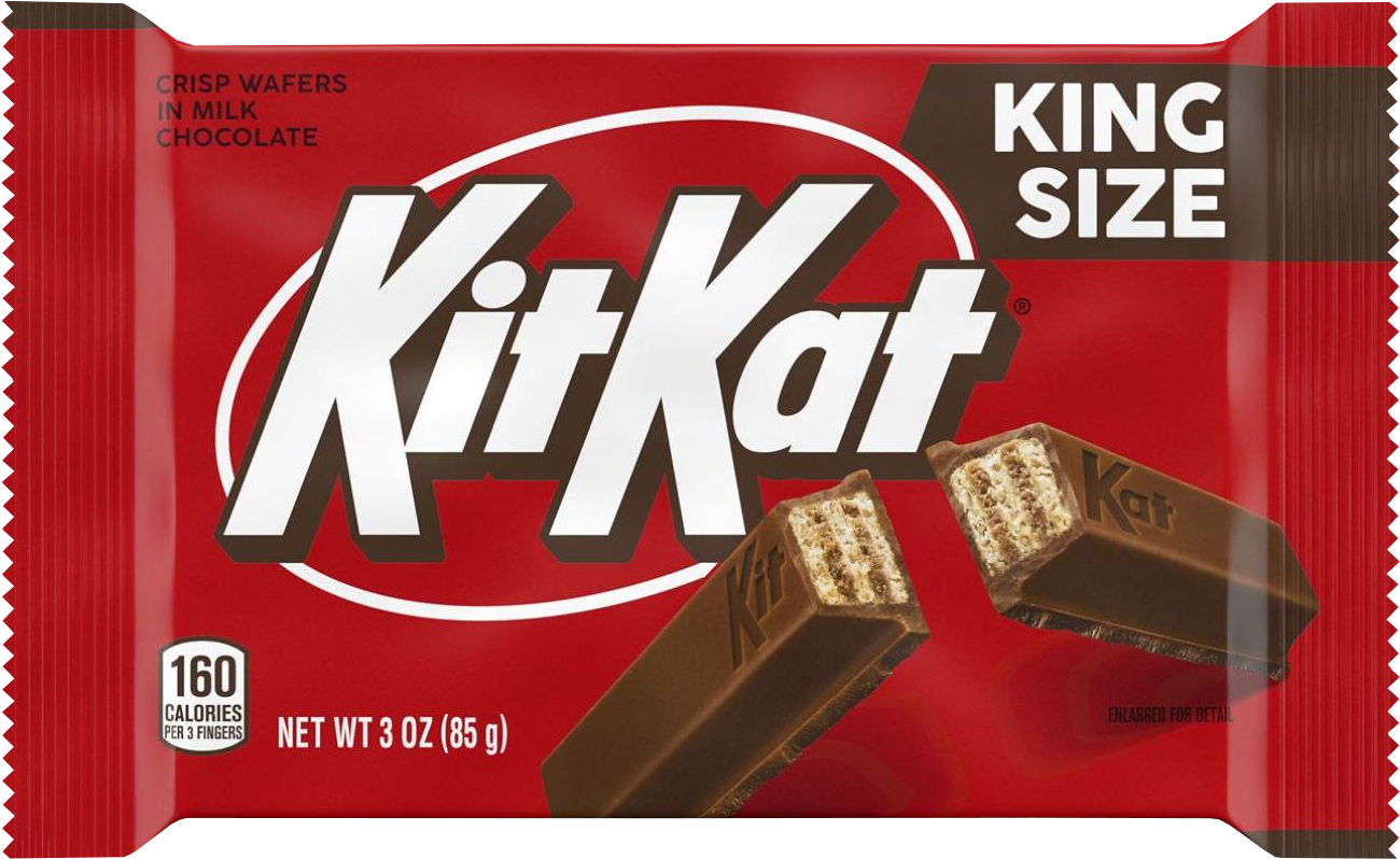 Kit Kat Milk Chocolate King Size Wafer Candy Bars
