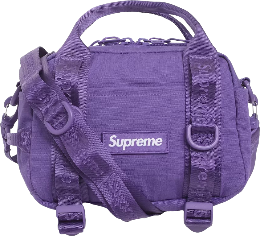 Supreme Mini Duffle Bag Purple SS26