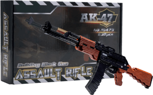 Blocks Gun AK-47 Toy