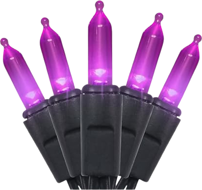 Holiday 300 Purple Mini Halloween LED Lights