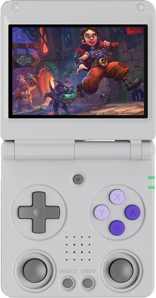 Flip Game Console 64GB + 128GB Grey