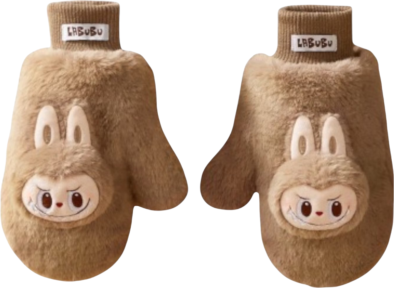 Labubu Warm Fluffy Gloves