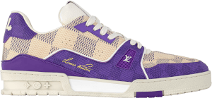 Louis Vuitton Damier LV Trainer Purple