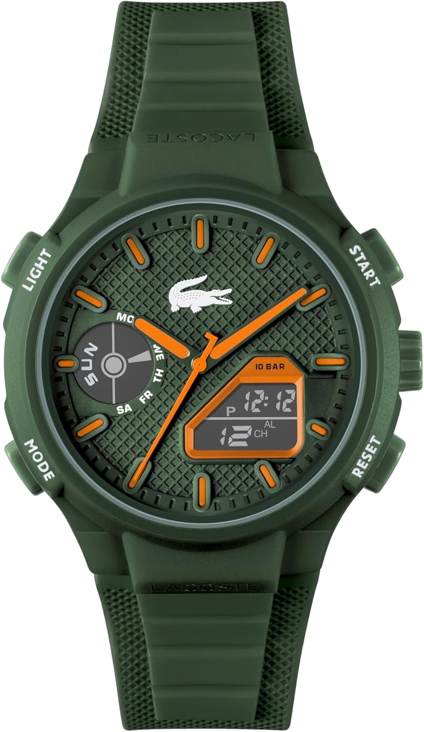 Lacoste Montre Quartz Multifonction Analogique, Green