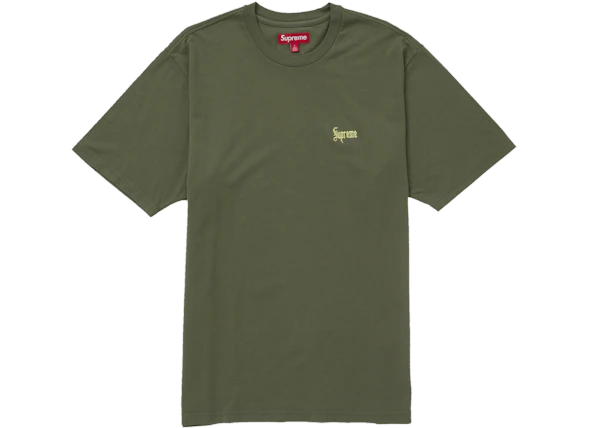 Supreme Old English Tee Green