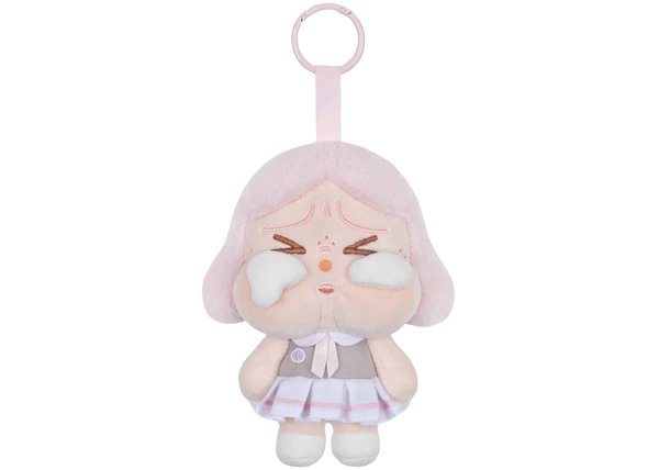Pop Mart CRYBABY Sunset Concert Series Plush Pendant Pink Grey