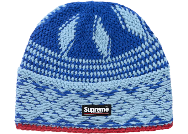Supreme Diamond Beanie Navy