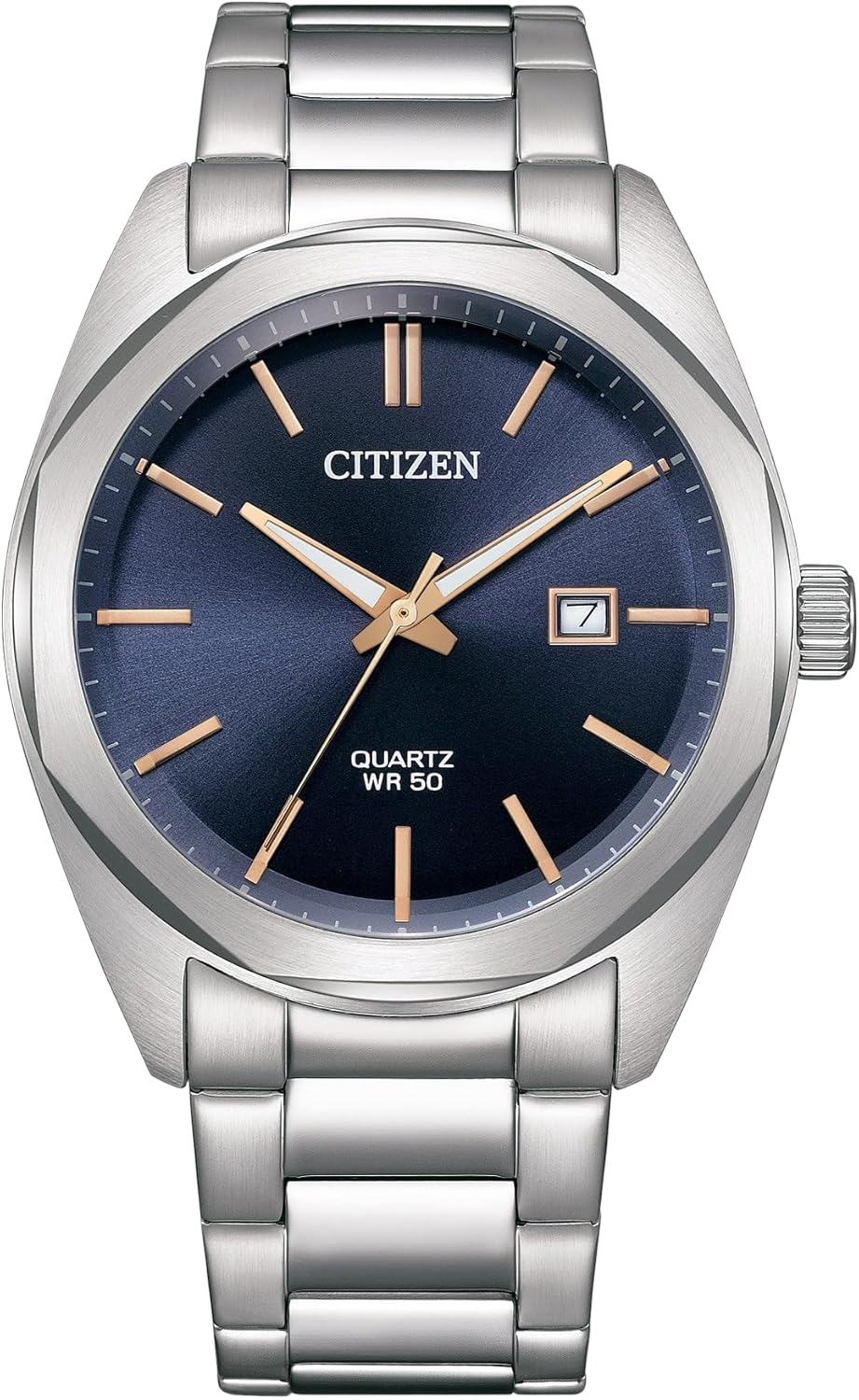 Citizen Mens Analog Watch with Yellow Dial