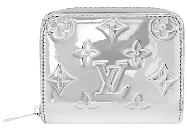 Louis Vuitton Zippy Coin Purse Silver