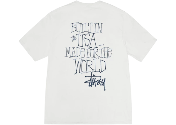 Stussy Built In USA Pigment Dyed Tee Natural