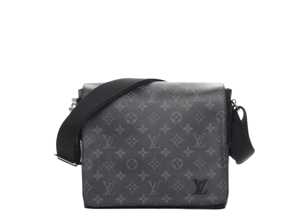 Louis Vuitton Messenger District Monogram Eclipse PM Noir Black