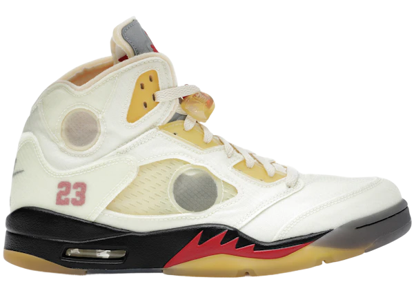Jordan 5 Retro Off-White Sail