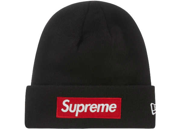 Supreme New Era Box Logo Beanie (FW22) Black