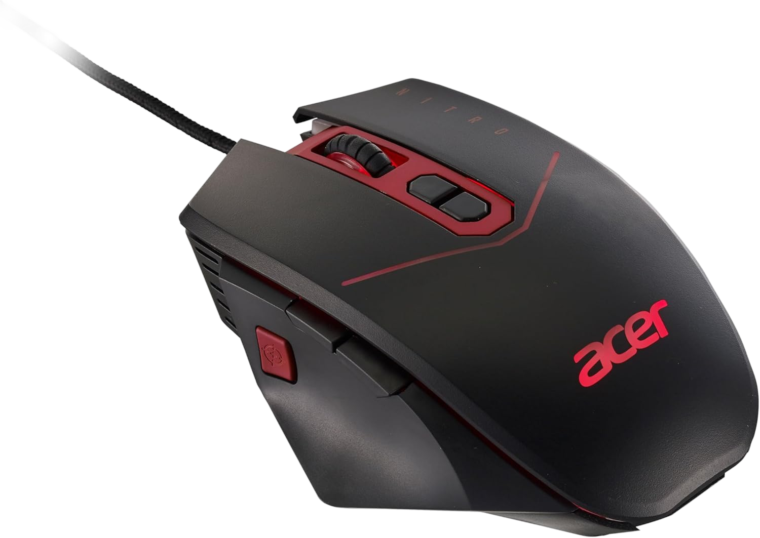 Acer Nitro Gaming Mouse - Black/Red