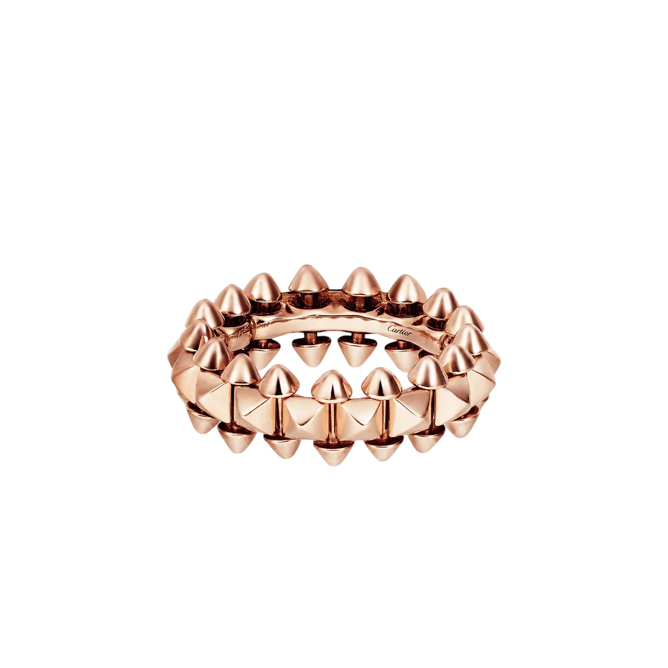 Clash de Cartier ring Medium Model Rose gold